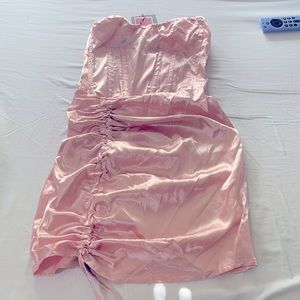 Barbie! Pretty little thing pink dress.